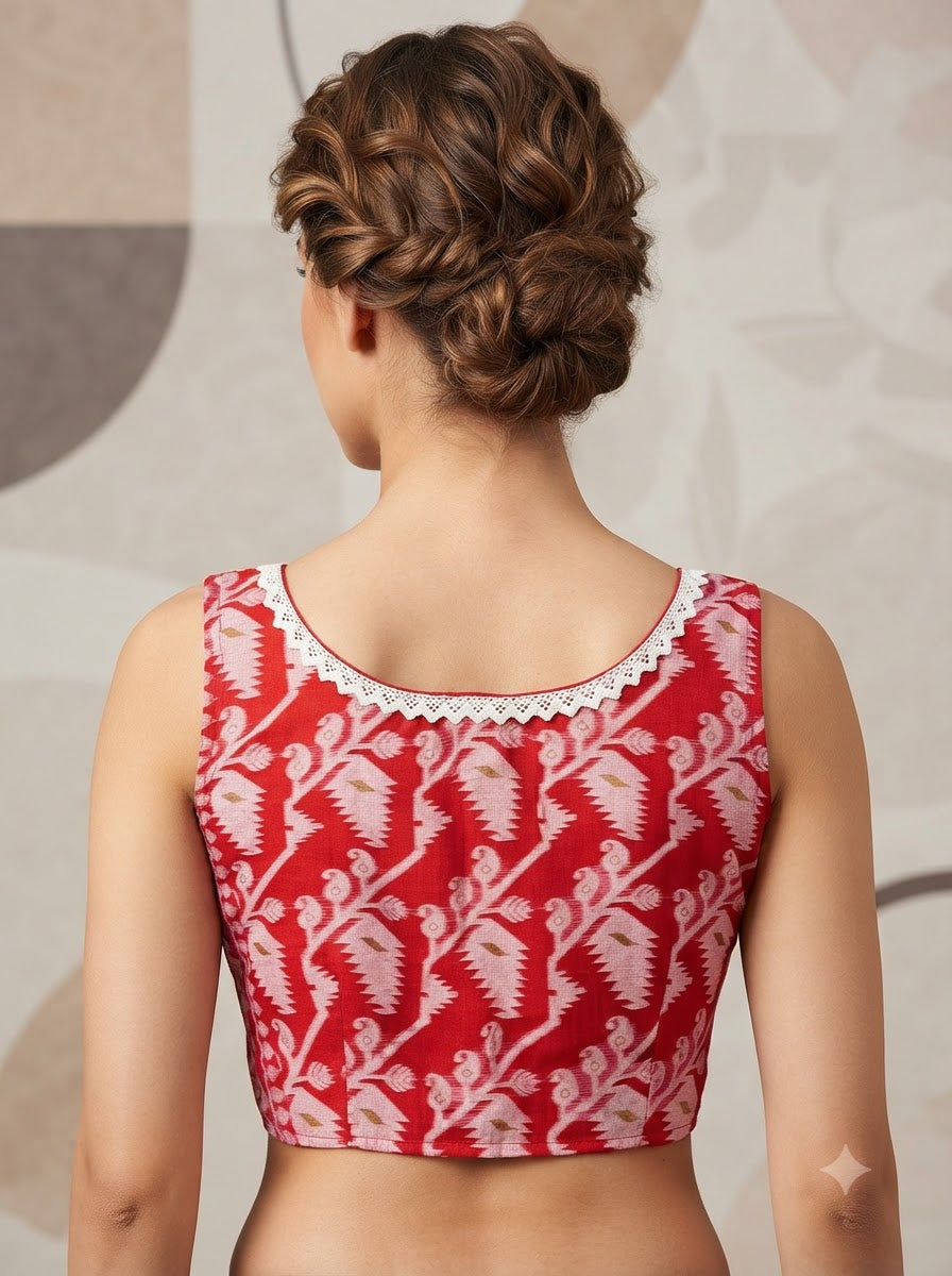 Be the Moment Jamdani Designer Blouse