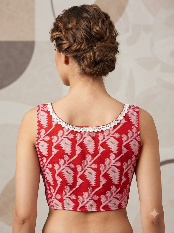 Be the Moment Jamdani Designer Blouse