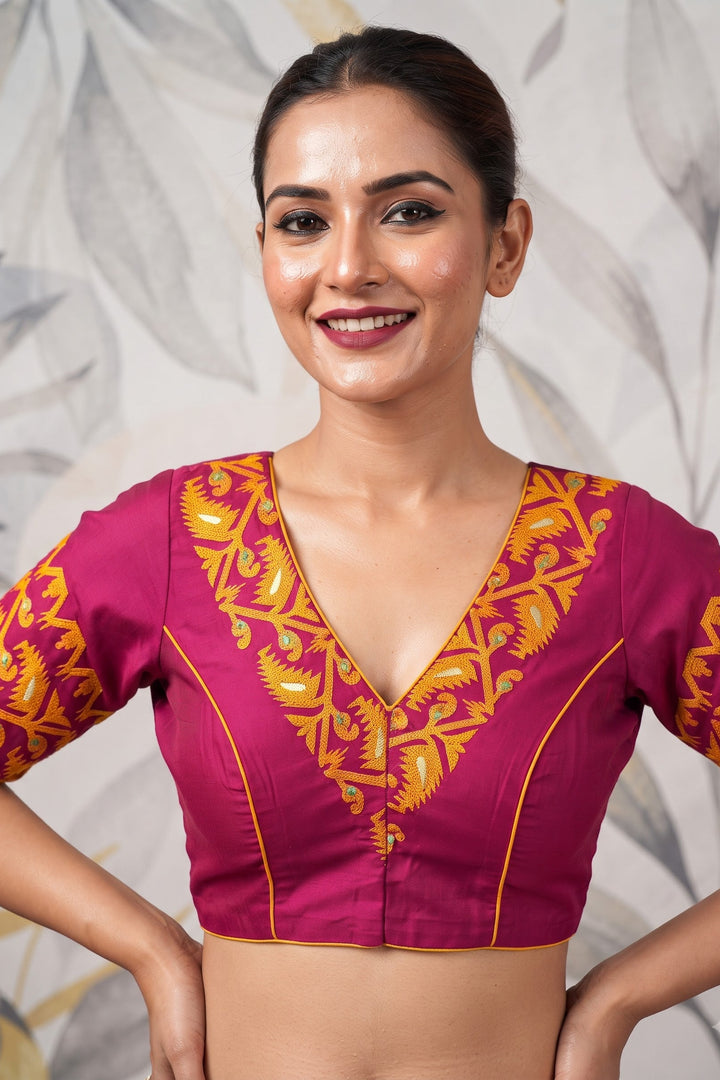 Sense Of Jamdani (Designer Blouse)