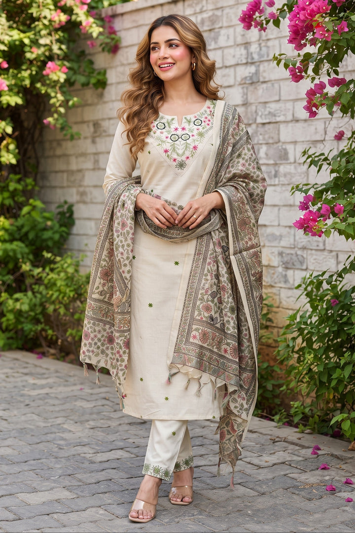 Love Letter to Spring Cotton Kurti Set