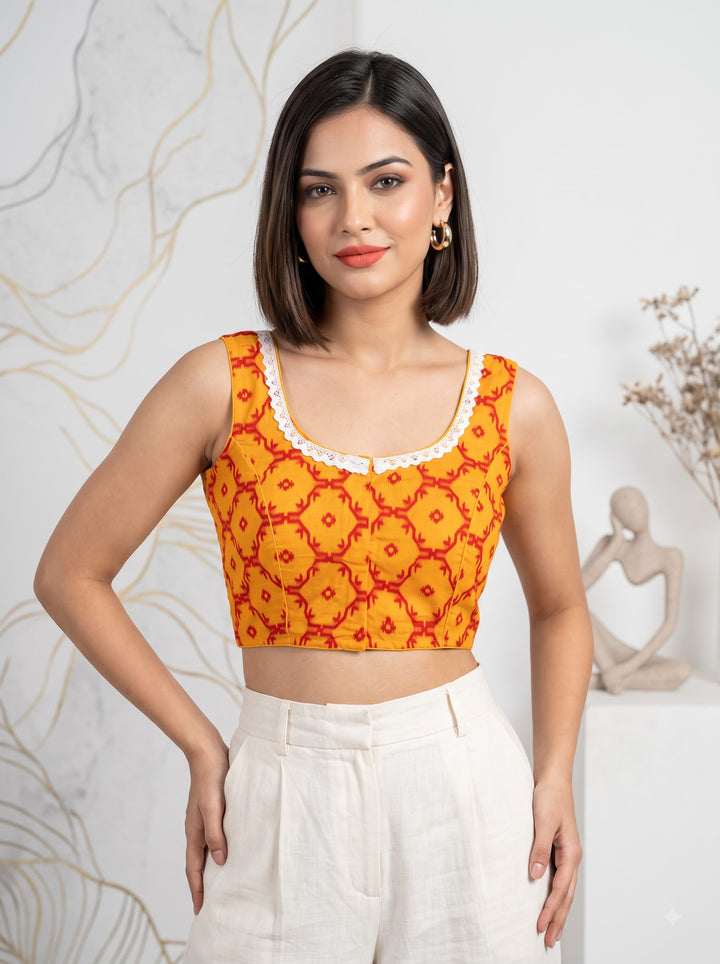 Be the Moment Jamdani Designer Blouse