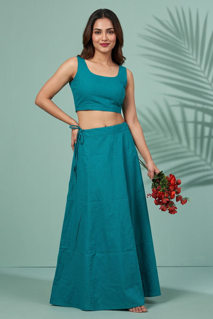 The Comfort Layer - Underskirt (Petticoat) Teal Blue