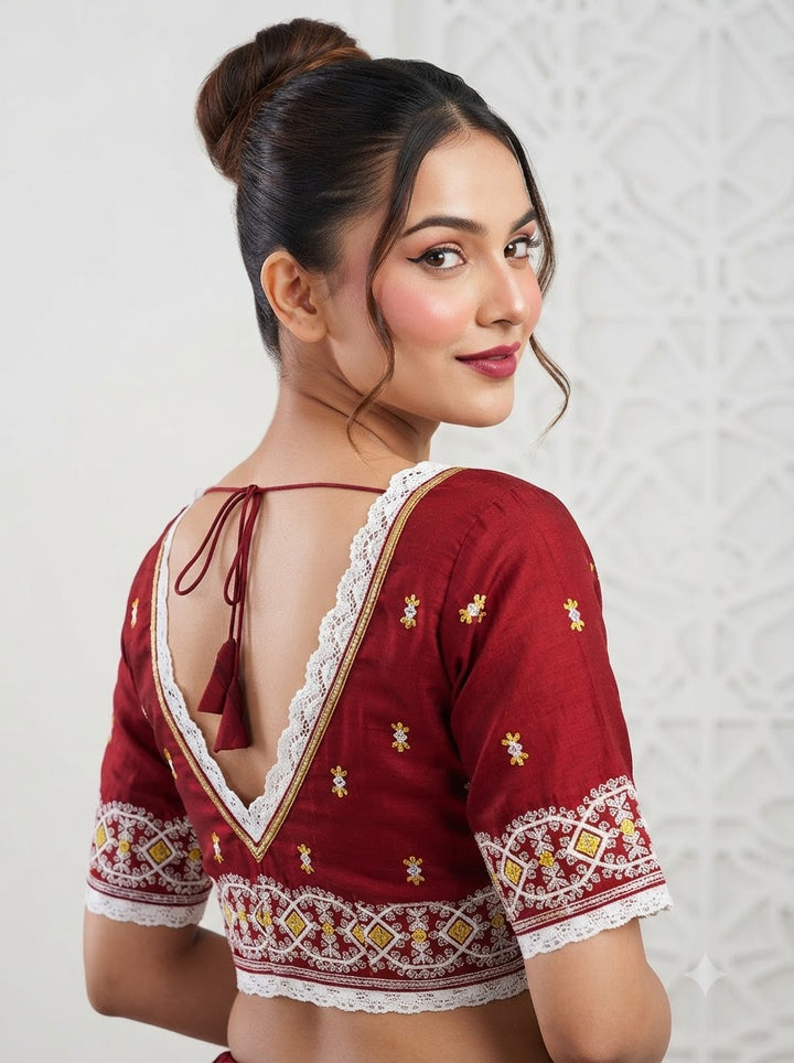 Blush & Blessings Designer Blouse