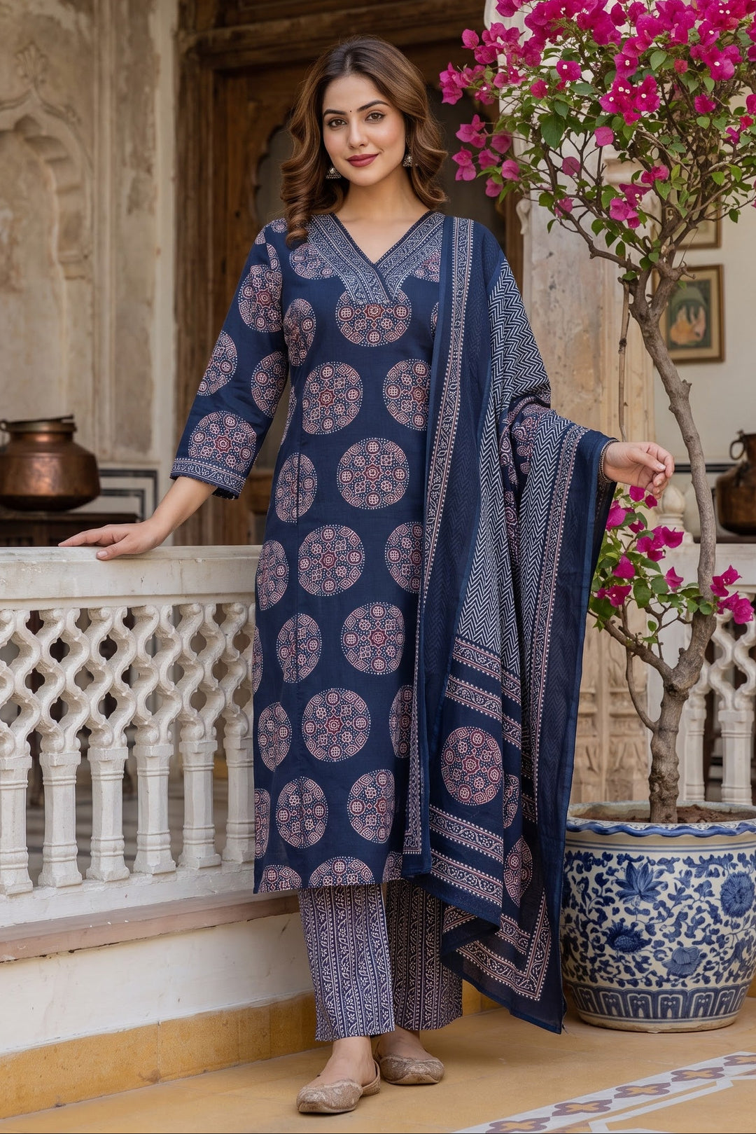 Rasika Cotton Kurti Set