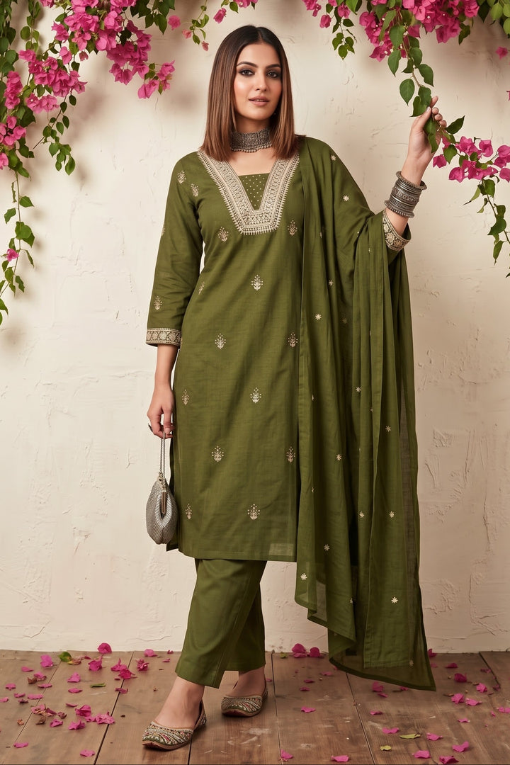 Falling for You Cotton Kurti Set