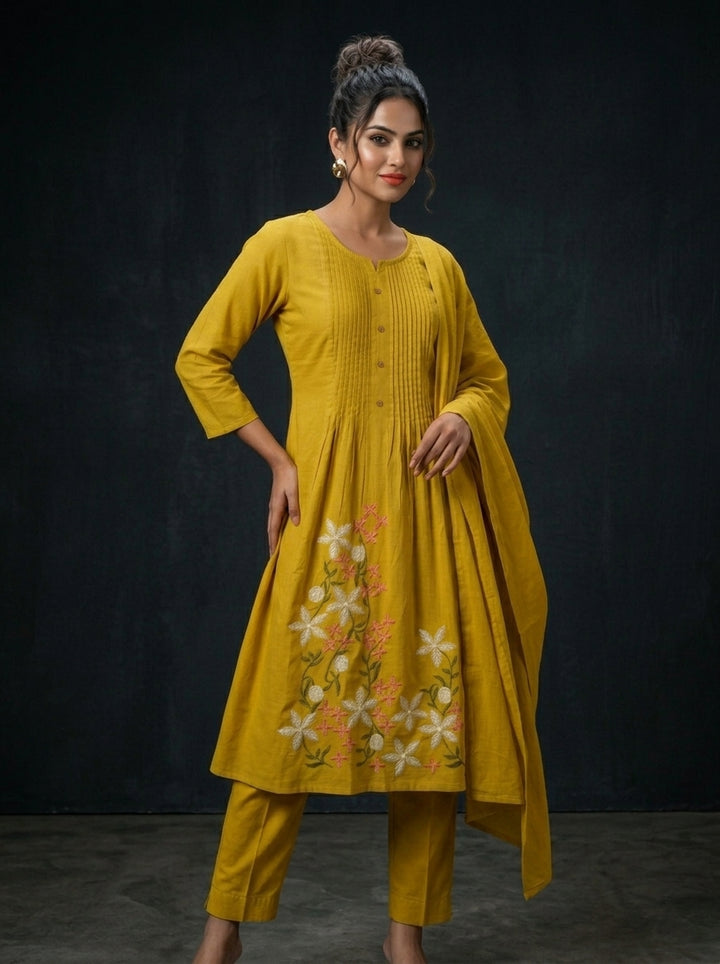 Easy Day Ethnic Set(Kurti Set)