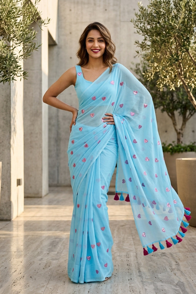Anuragini Mul Cotton Saree