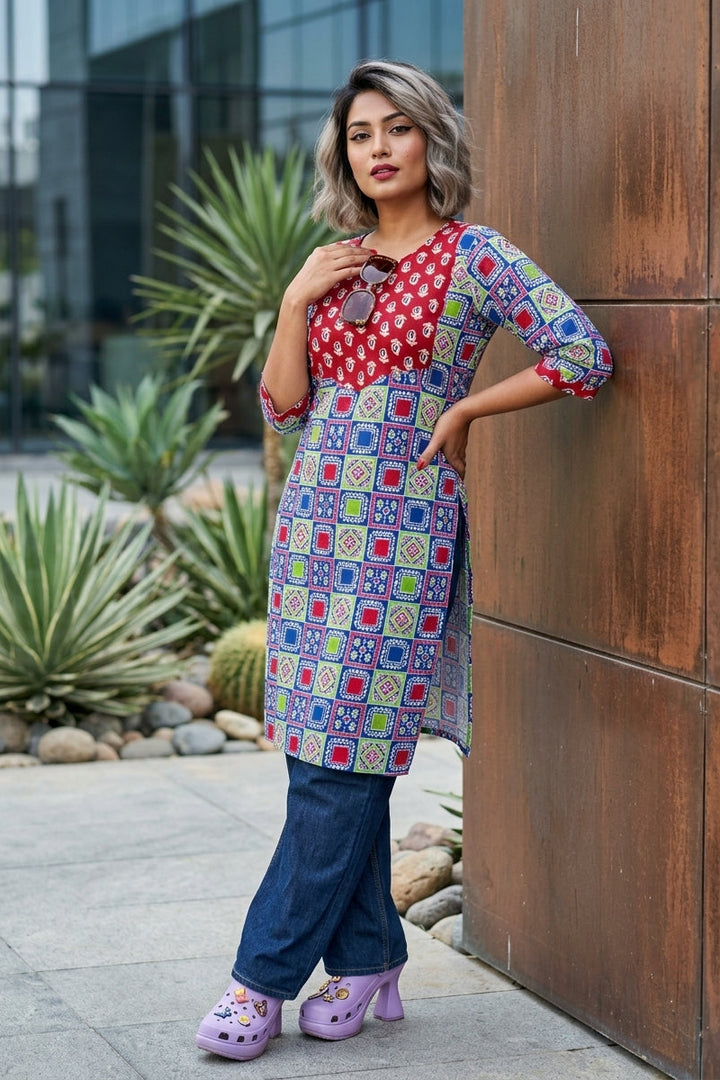 Entho Luxe Cotton Kurti