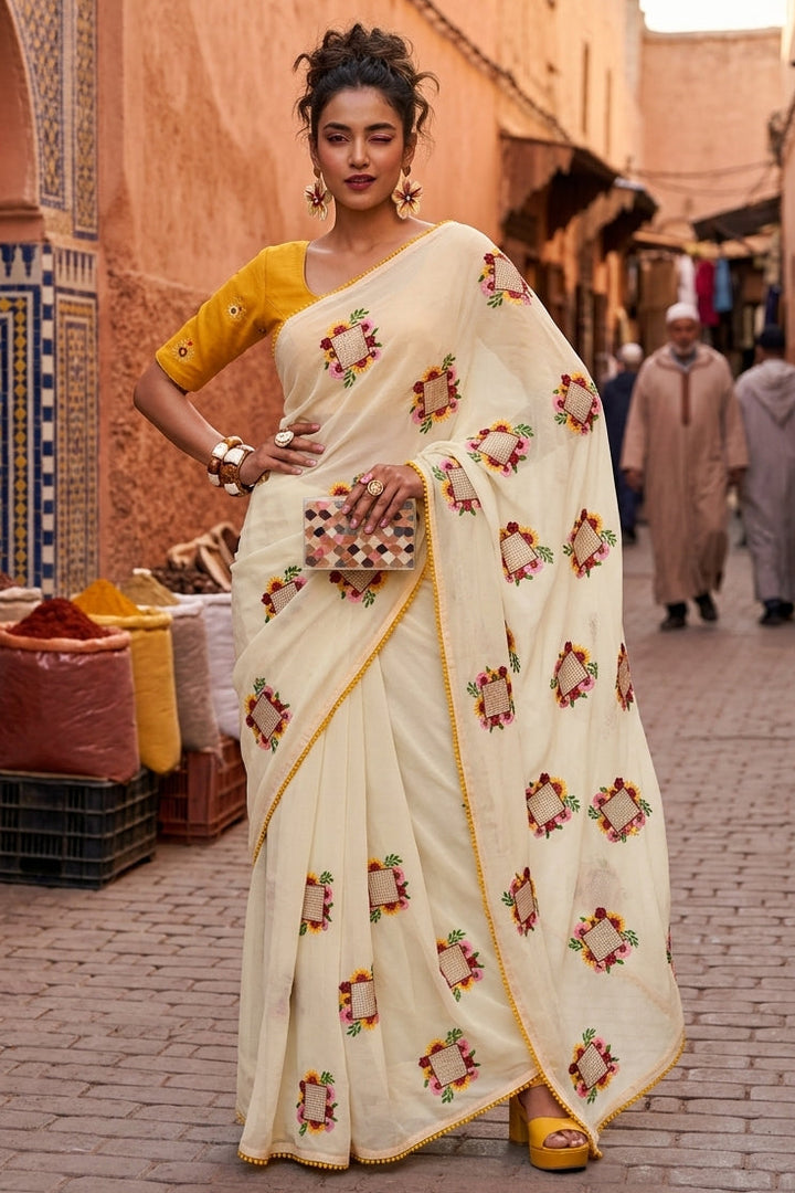 Street Sprint Crush Silk Saree