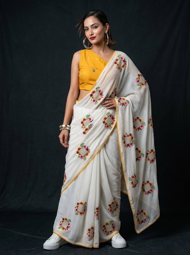 Street Sprint Crush Silk Saree
