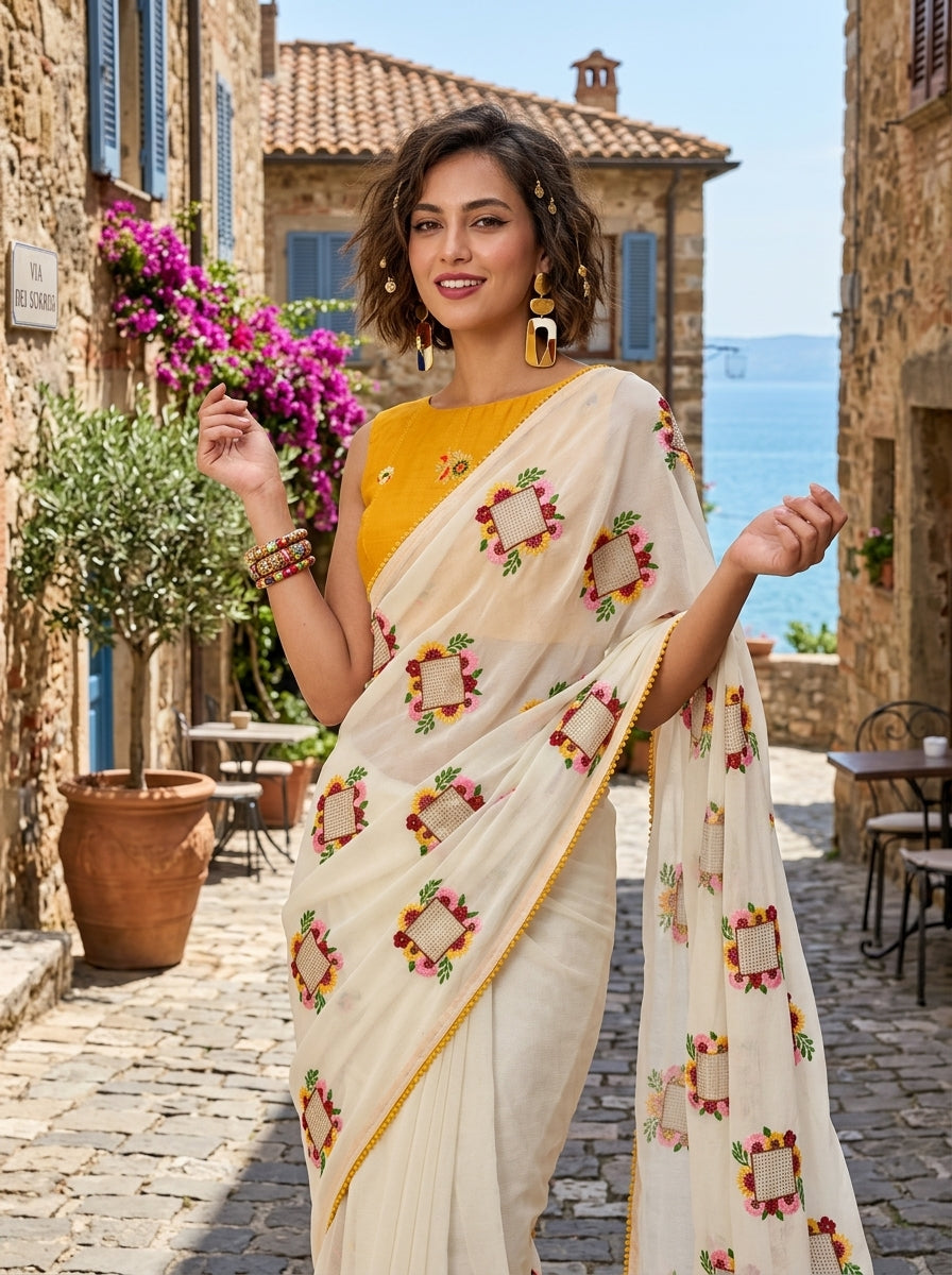 Street Sprint Crush Silk Saree