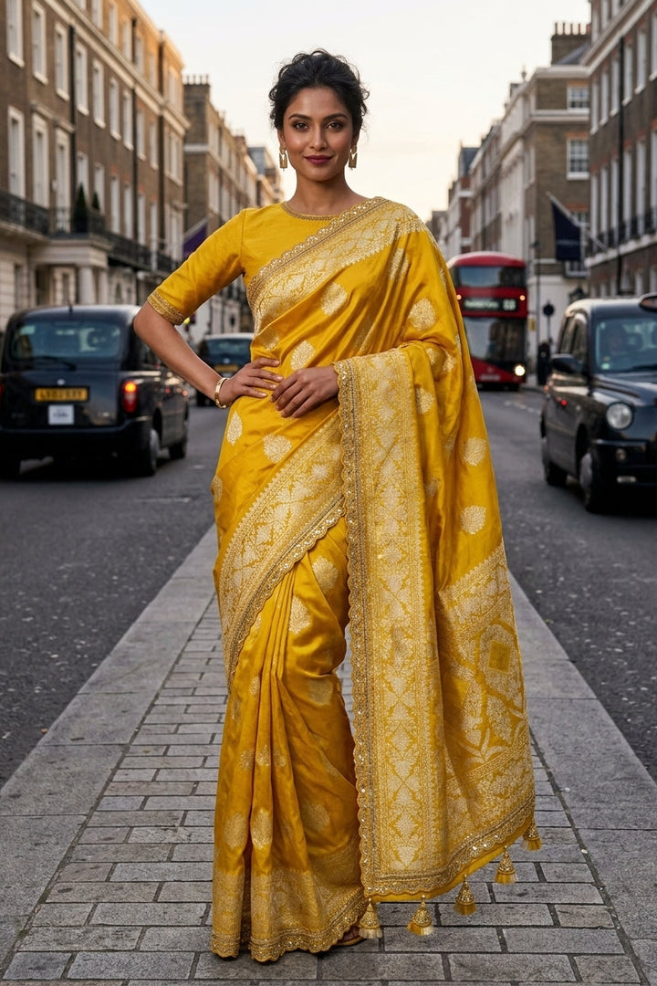 Precious Moments Fancy Silk Saree
