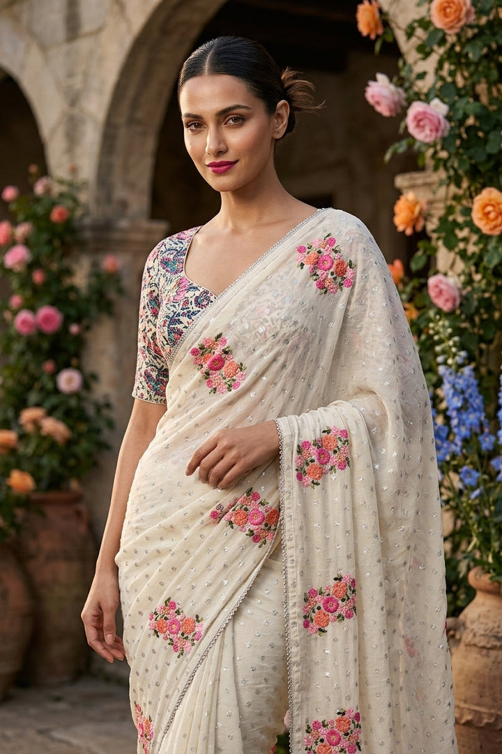 Tokyo Twist Chiffon Georgette Saree