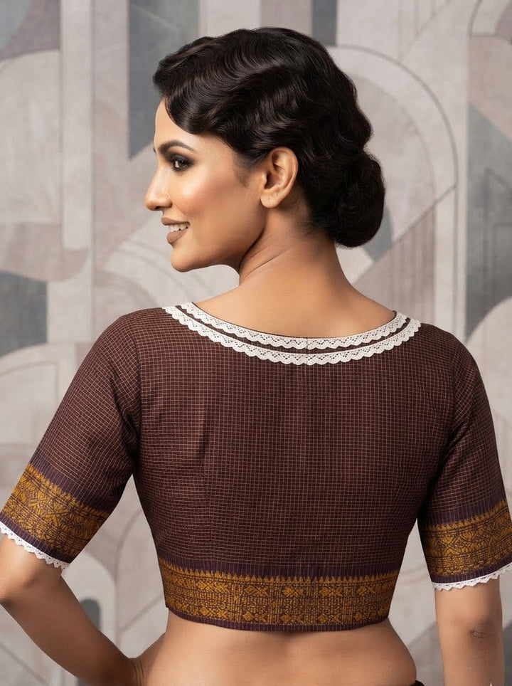 Retro Romance (Designer Cotton Blouse)