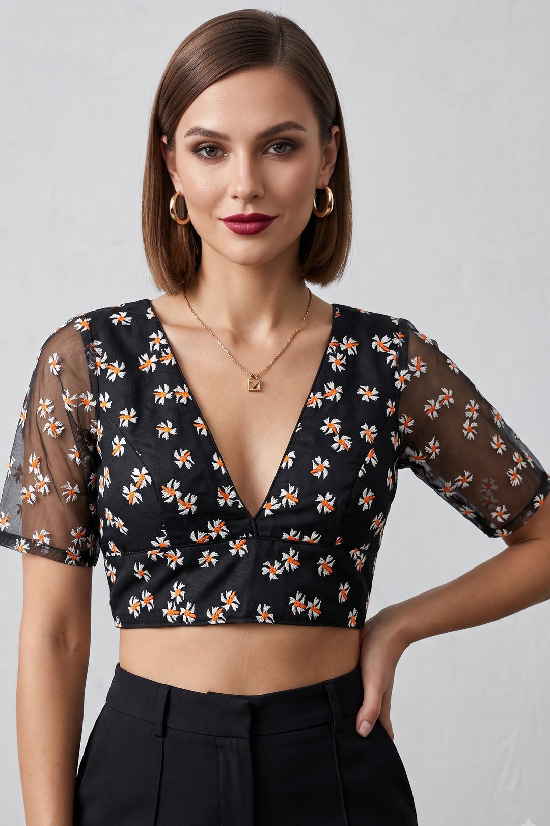 Shiuli Radiance – Designer Organza Blouse