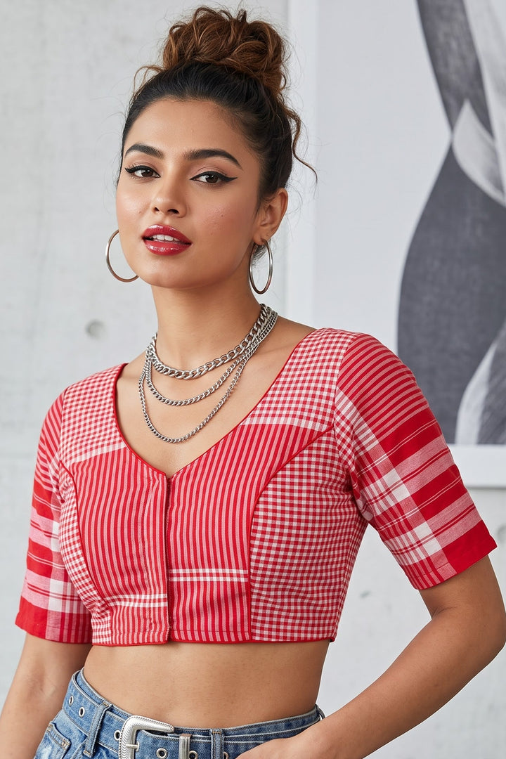 Assamese Style Fancy Designer Blouse