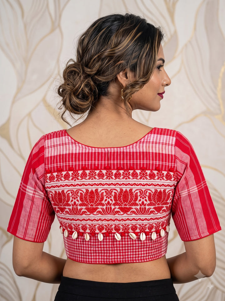 Assamese Style Fancy Designer Blouse