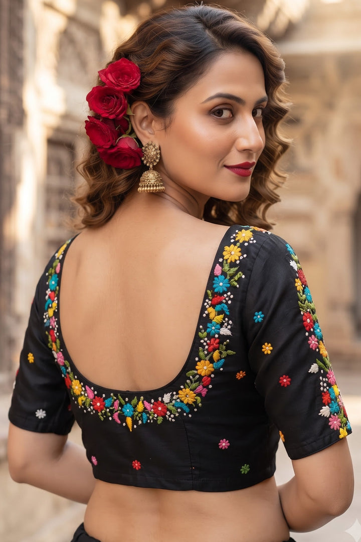 Forever Enchanted – Handstitched Designer Blouse