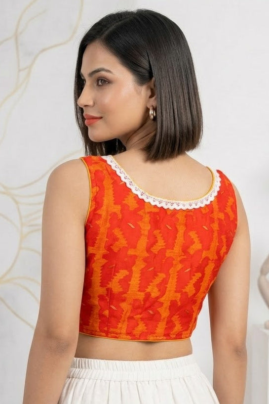 Be the Moment Jamdani Designer Blouse