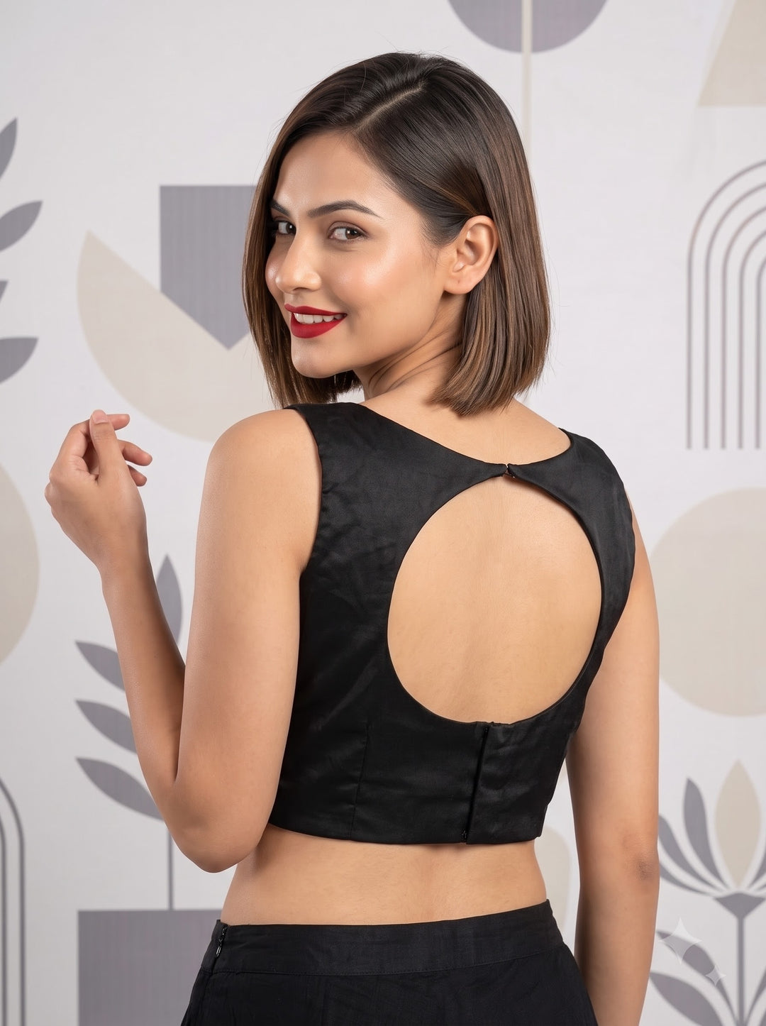 Gems of Glamour (Fancy Designer Blouse)