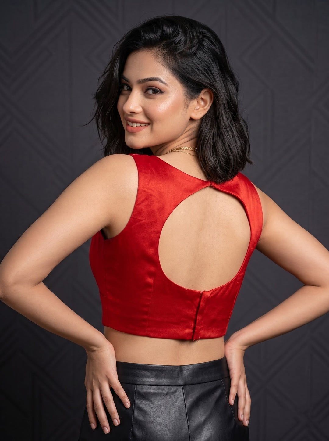 Gems of Glamour (Fancy Designer Blouse)