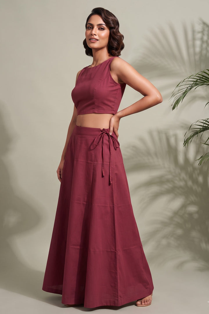 The Comfort Layer - Underskirt (Petticoat) Claret Color