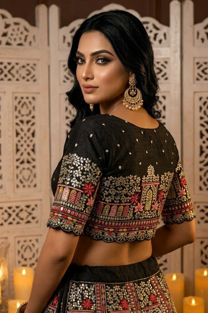 Beyond the Galaxy – Pitai Zari Designer Blouse