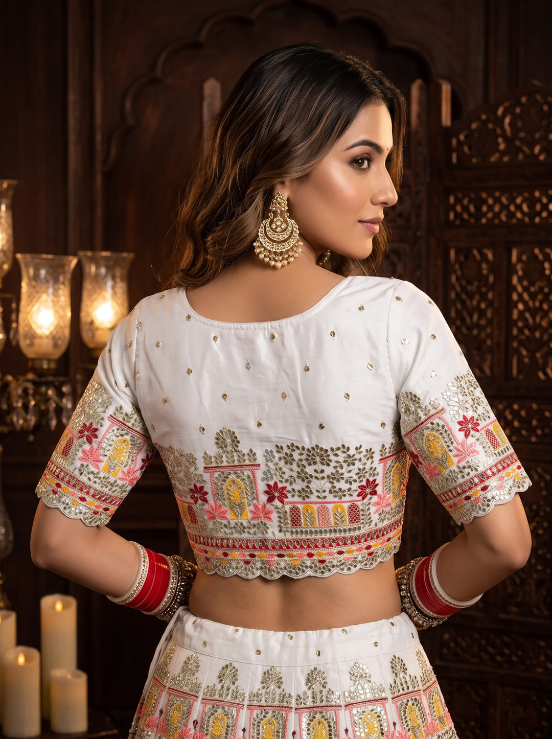 Beyond the Galaxy – Pitai Zari Designer Blouse
