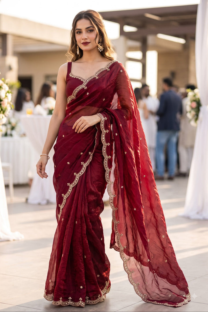 Heartfelt Grace Fancy Silk Saree