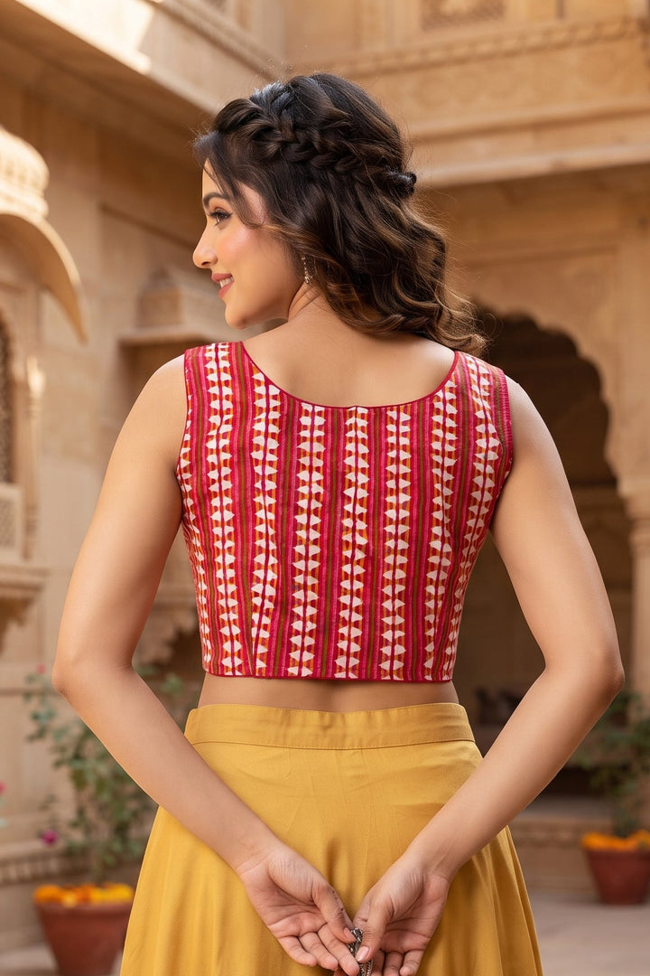 Style Syndicate Cotton Printed Blouse