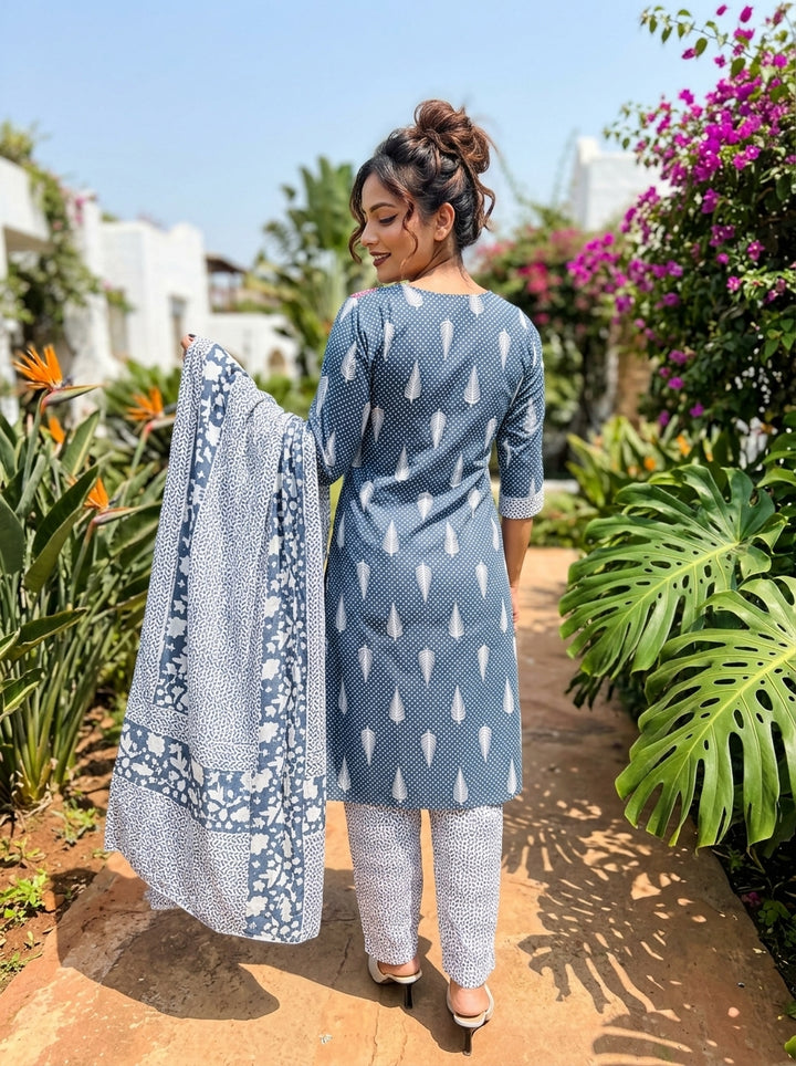 OMG Ethnic Slay- Suit Set