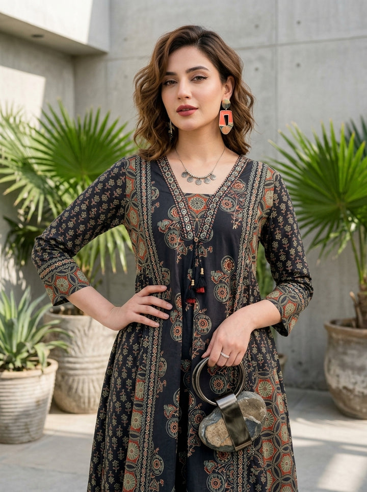 Dream Ethnic  Cotton Kurti Set