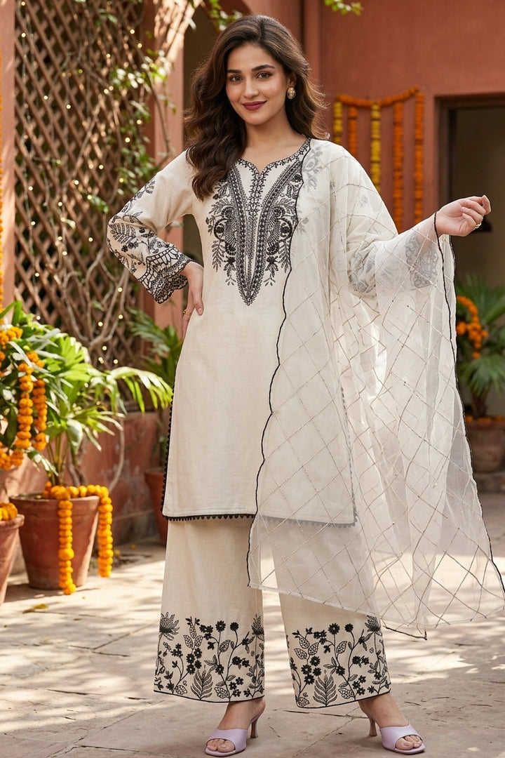 The Pastel Edit Partywear Kurti Set
