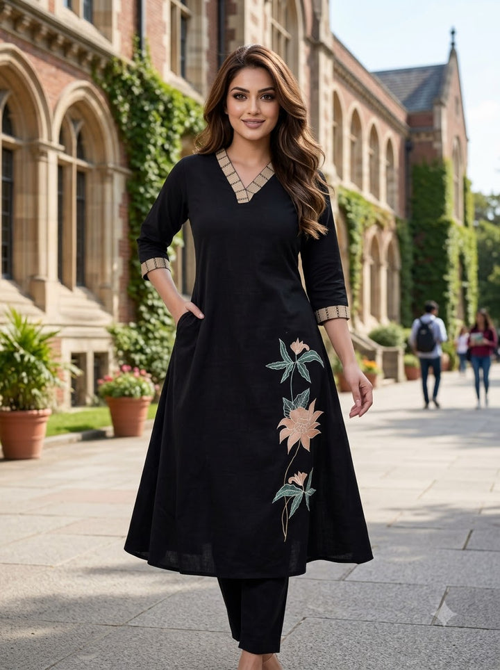 Avika Cotton Kurti Set