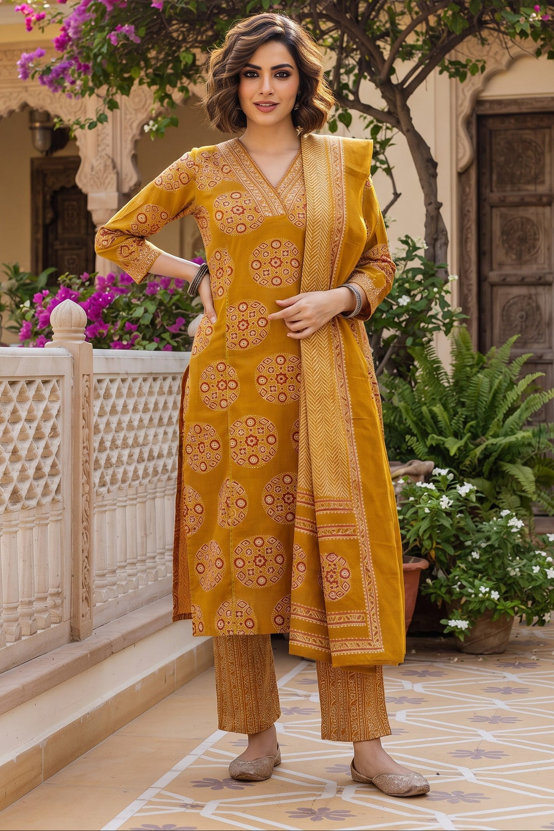Rasika Cotton Kurti Set