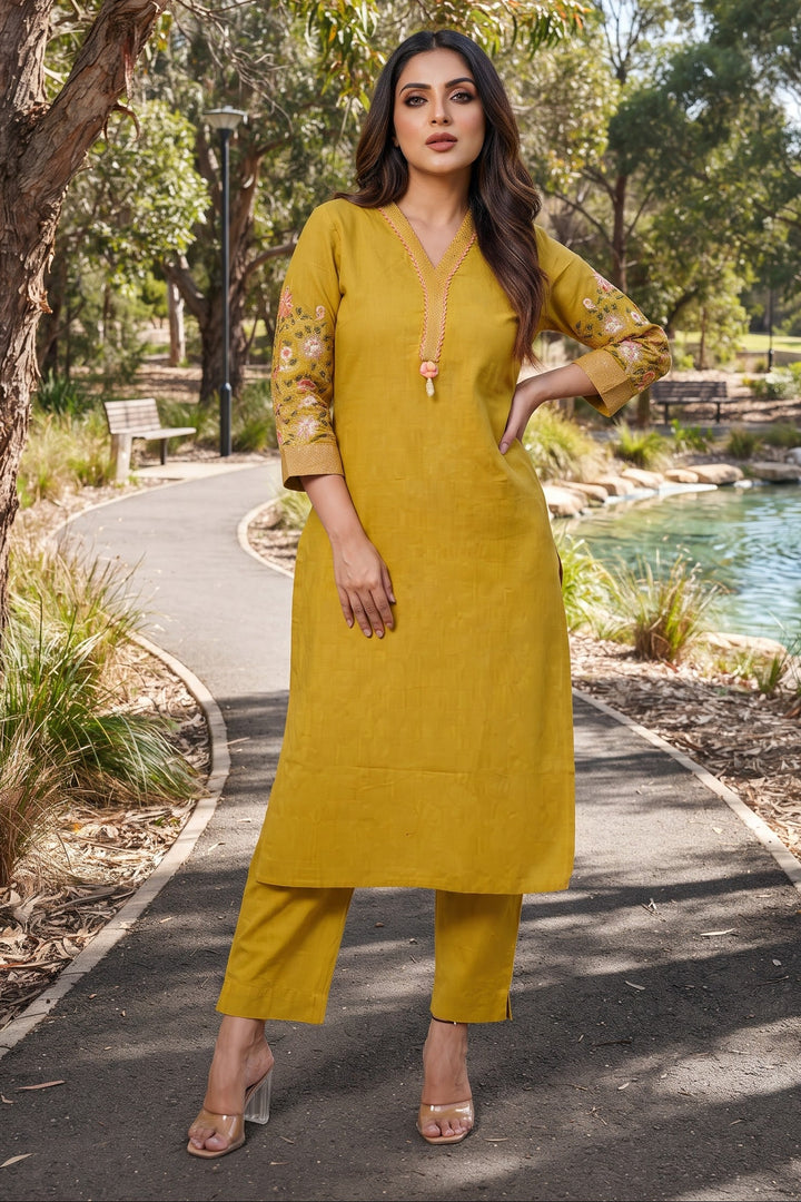 Mohana Cotton  Kurti Set