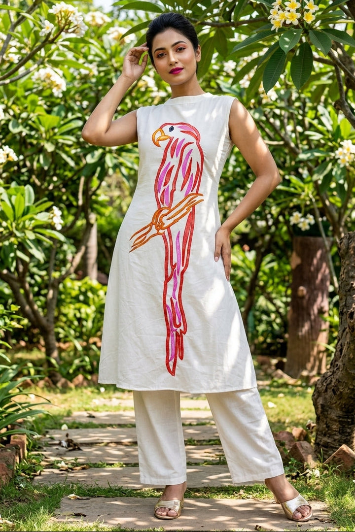 A Bird Song- Cotton Coord Set