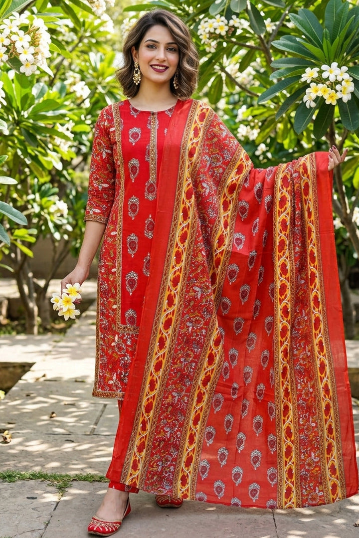 Summer Tales- Cotton Suit Set