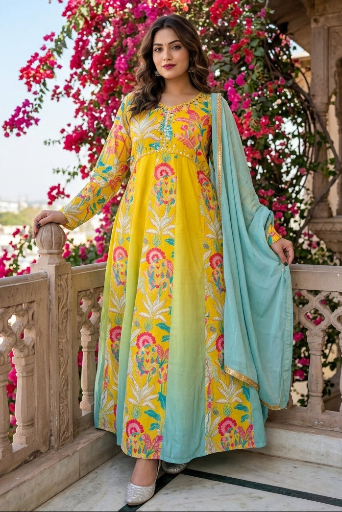 Apricity - Warmth Of The Sun Gown Set