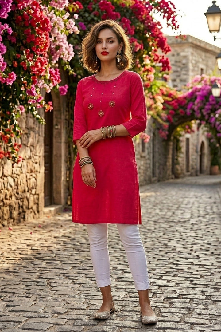 Casually Smart -Short Kurti