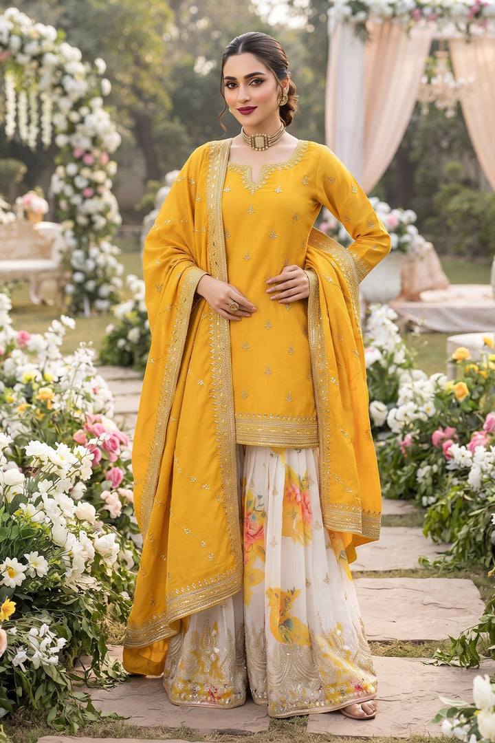 Enticing Bliss Designer Sharara Set