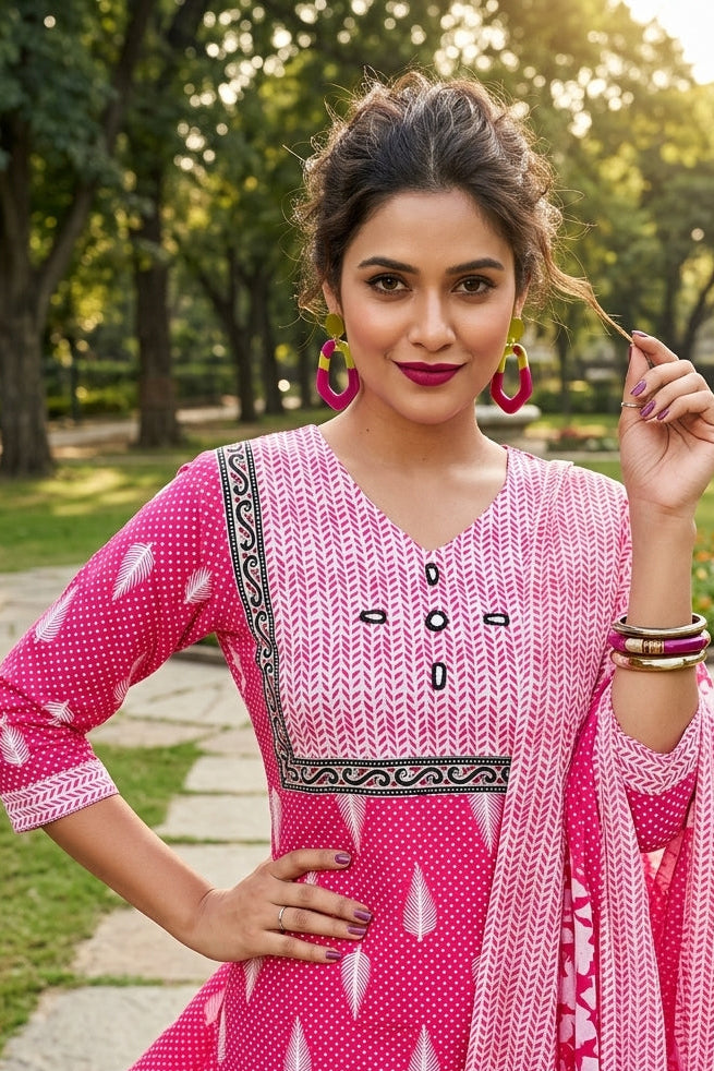 OMG Ethnic Slay- Suit Set