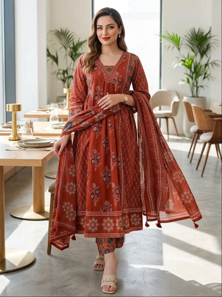 Dream Ethnic  Cotton Kurti Set