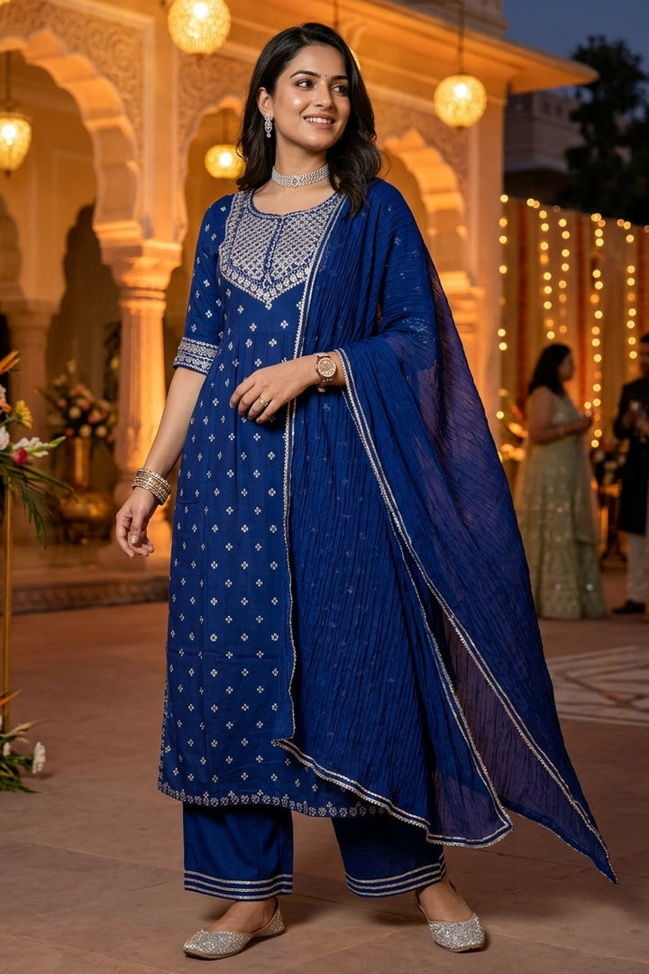 In A World Of Trends -Naira Cut Kurti Set