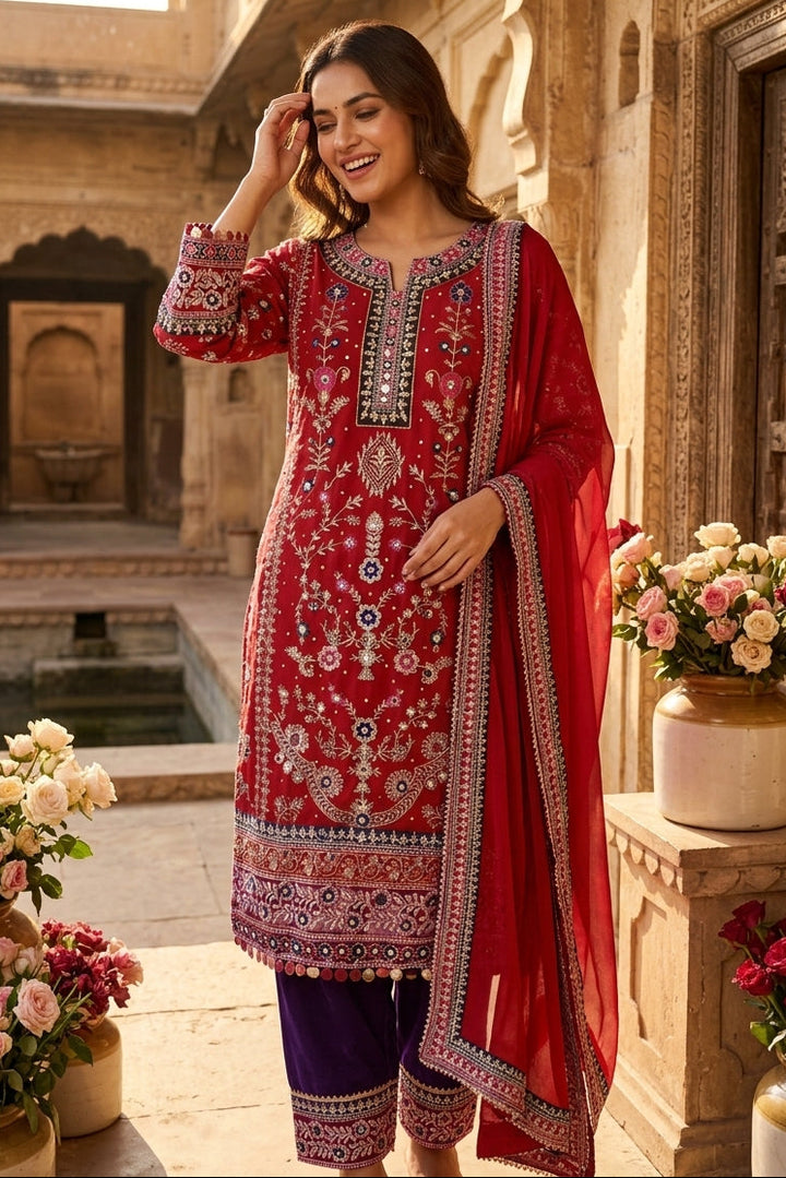 Falling In Love Again (Party Wear Suit Set)