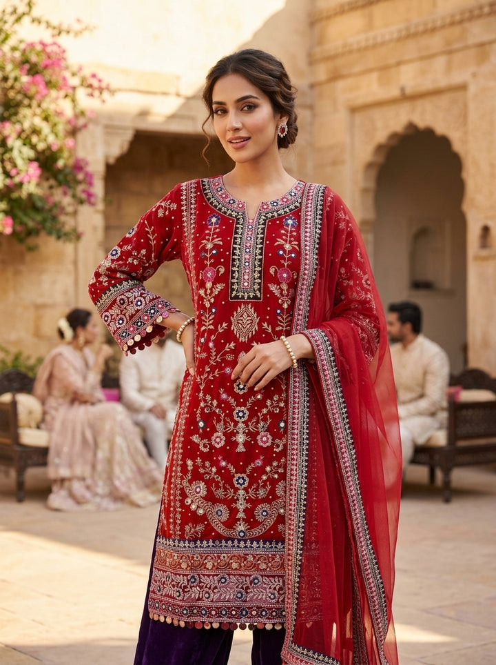 Falling In Love Again (Party Wear Suit Set)