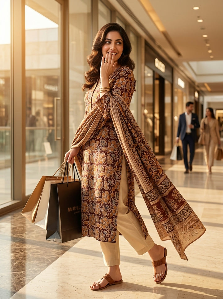 Office Day Out  Cotton Kurti Set