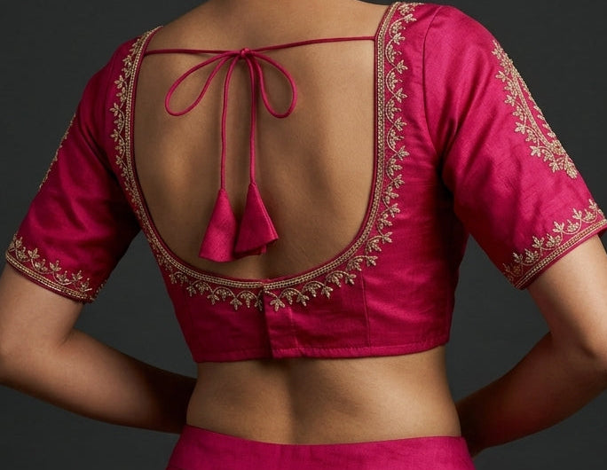 Amazing you (Vichitra Silk Blouse)