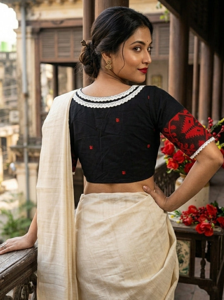 The Bengal Edit Jamdani Designer Blouse