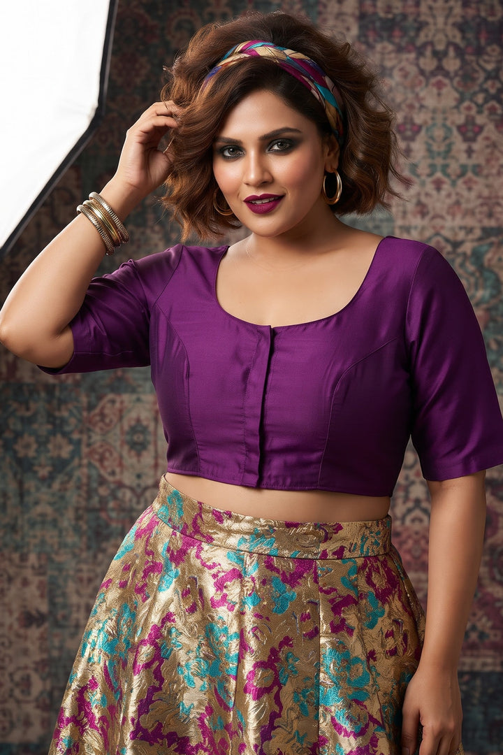 Day-To-Day Beautiful Designer Cotton Blouse